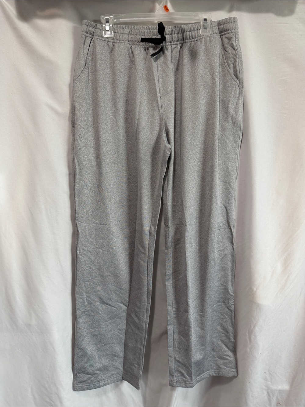 Men's Light Gray Athletic Joggers with Drawstring Waist